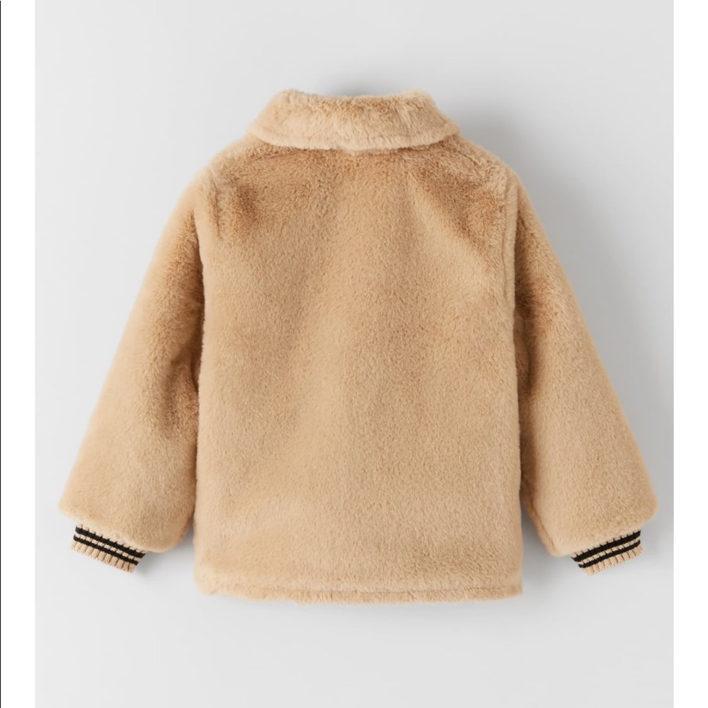 Zara faux fur jacket - Picture 3 of 5